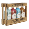 Padro & Co Vermouth Wooden case (4 bottles)